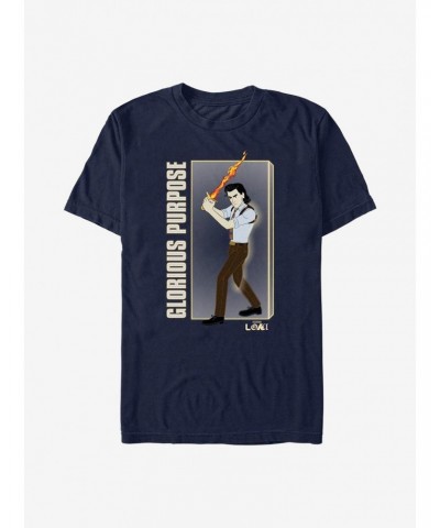 Marvel Loki Glorious Purpose T-Shirt $8.80 T-Shirts