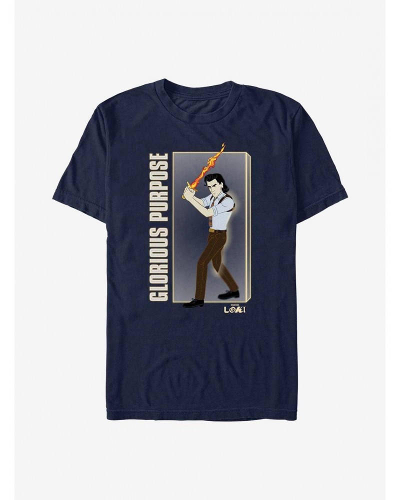 Marvel Loki Glorious Purpose T-Shirt $8.80 T-Shirts