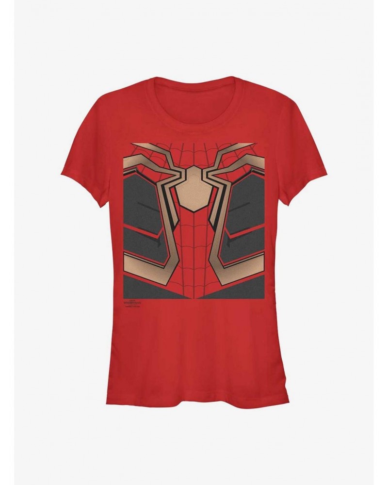 Marvel Spider-Man: No Way Home Classic Suit Girls T-Shirt $8.76 T-Shirts