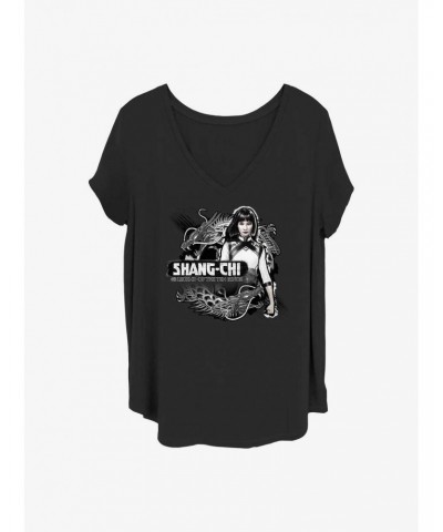 Marvel Shang-Chi and the Legend of the Ten Rings Xialing Dragons Girls T-Shirt Plus Size $8.79 T-Shirts