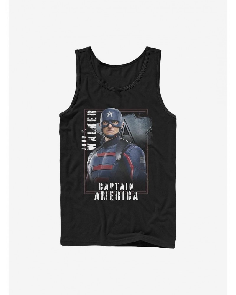 Marvel The Falcon And The Winter Soldier Captain America John F. Walker Tank $8.57 Tanks