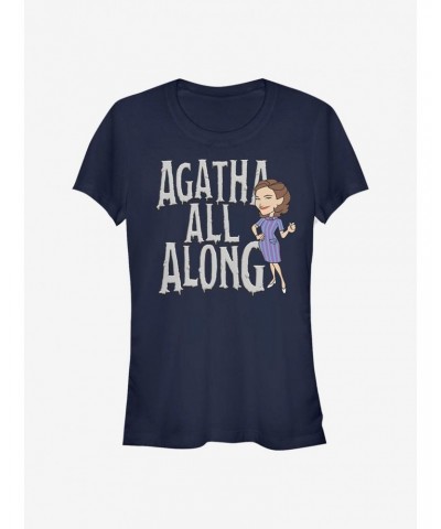 Marvel WandaVision Agatha All Along Girls T-Shirt $6.77 T-Shirts