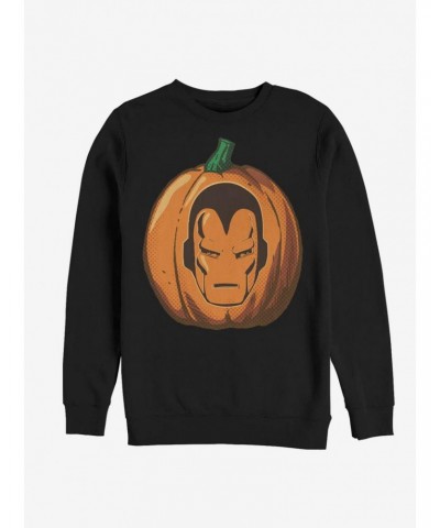 Marvel Iron Man Iron Pumpkin Sweatshirt $14.46 Sweatshirts