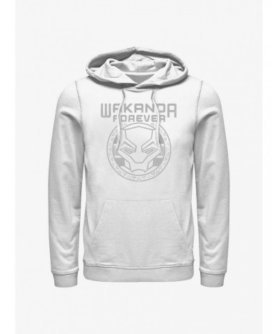 Marvel Black Panther: Wakanda Forever Badge Logo Hoodie $14.01 Hoodies