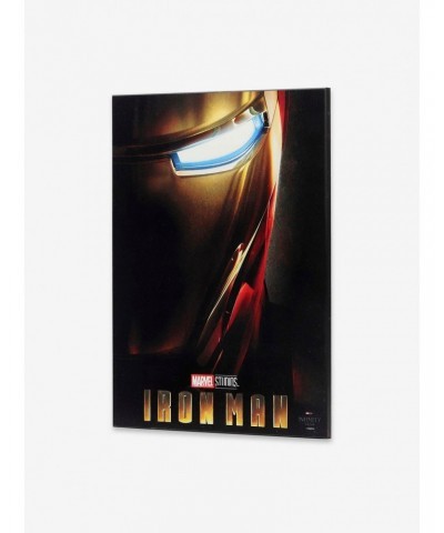 Marvel Iron Man Movie Poster Framed Wood Wall Decor $16.34 Décor