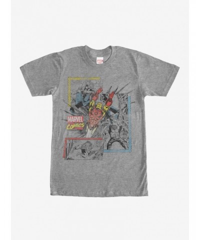 Marvel Retro Comic Book Print T-Shirt $6.69 T-Shirts