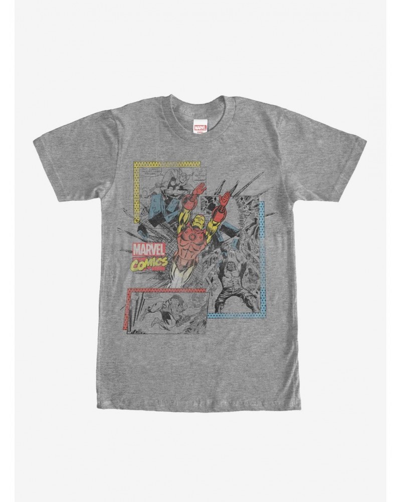 Marvel Retro Comic Book Print T-Shirt $6.69 T-Shirts