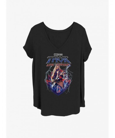 Marvel Thor: Love and Thunder Ragnarock On Girls T-Shirt Plus Size $8.32 T-Shirts