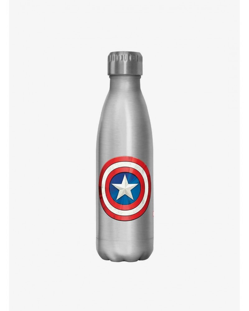 Marvel Captain America Shield Stainless Steel Water Bottle $7.57 Water Bottles