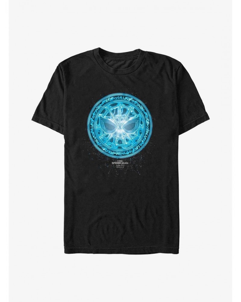 Marvel Spider-Man: No Way Home Blue Spidey Rune T-Shirt $7.46 T-Shirts