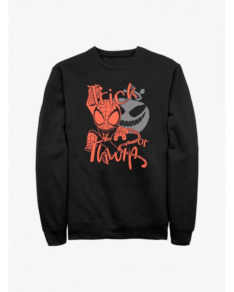 Marvel Spider-Man Trick Or Thwip Sweatshirt $10.63 Sweatshirts