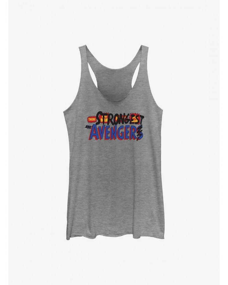 Marvel Thor Strongest Avenger Girls Tank $6.22 Tanks