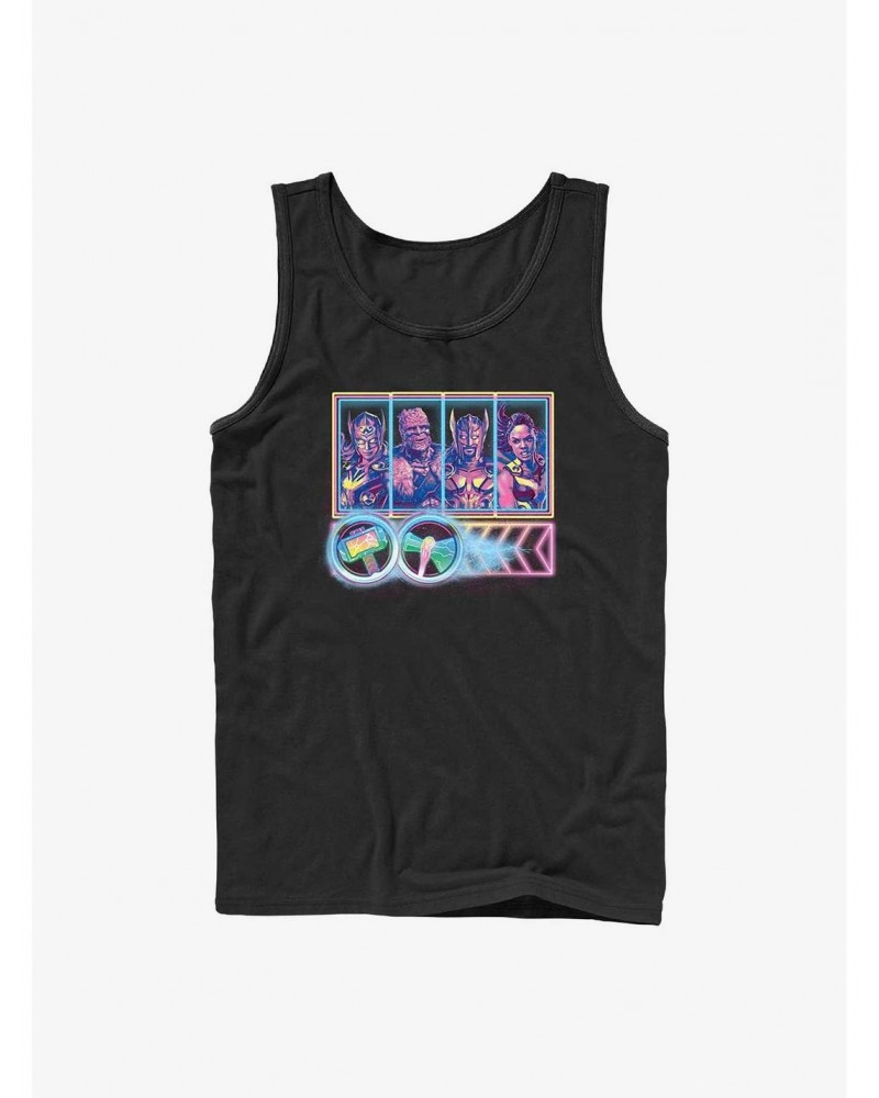 Marvel Thor: Love And Thunder Neon Thunder Love Tank $7.97 Tanks