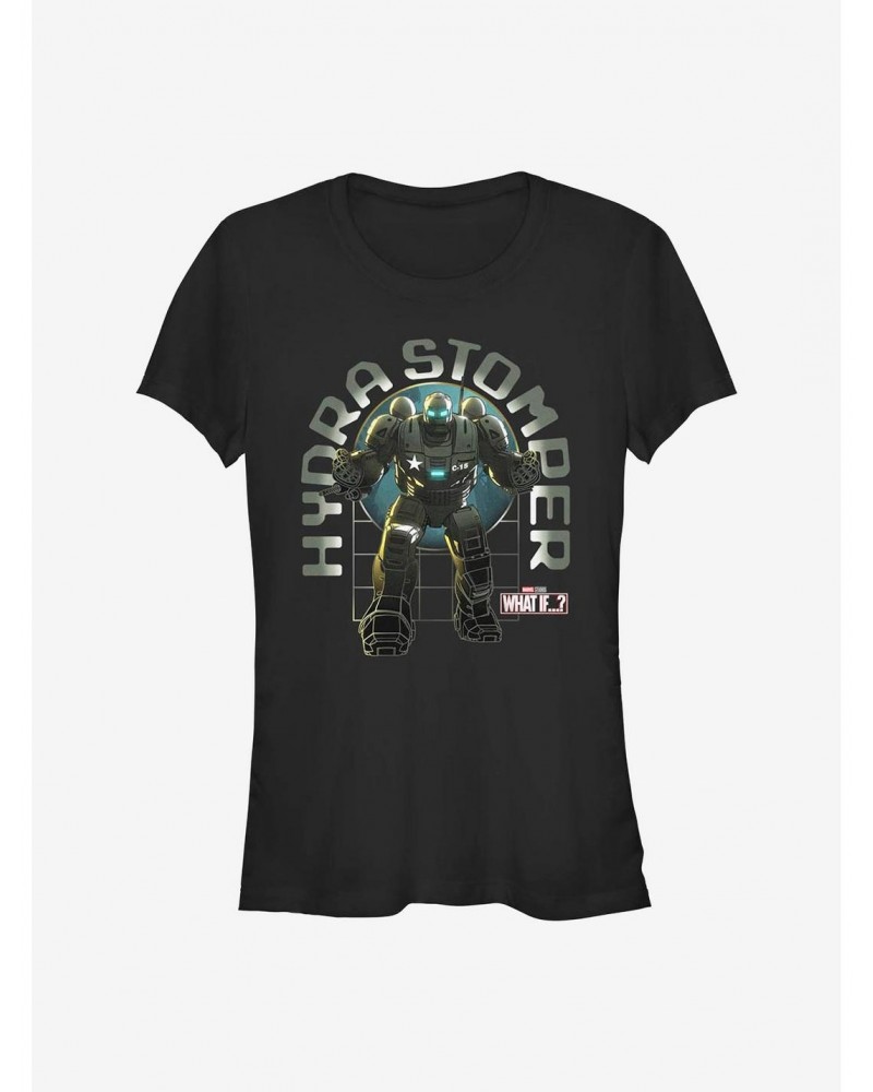 Marvel What If...? Hydra Captain Carter Pose Girls T-Shirt $8.76 T-Shirts