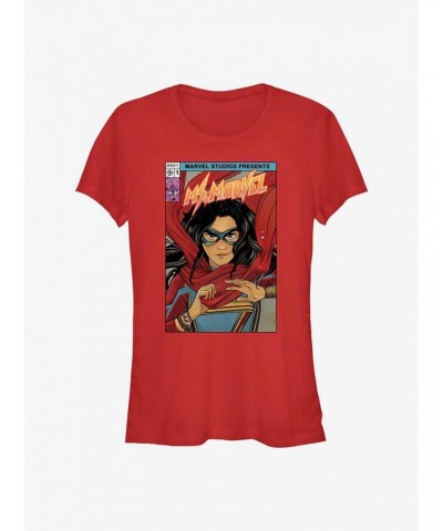 Marvel Ms. Marvel Comic Cover Girls T-Shirt $6.57 T-Shirts