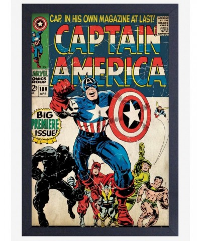 Marvel Captain America 100 Poster $7.97 Posters