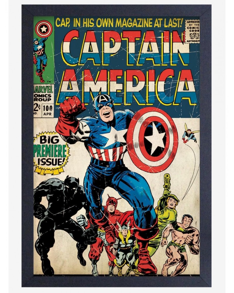 Marvel Captain America 100 Poster $7.97 Posters