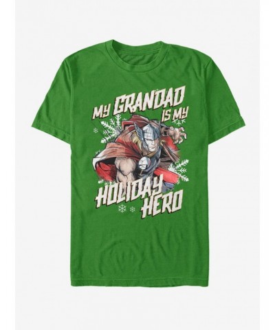 Marvel Thor Holiday Grandad Thor T-Shirt $7.07 T-Shirts