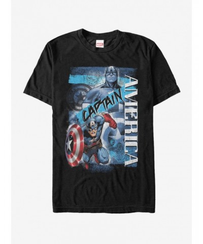 Marvel Captain America Collage T-Shirt $7.27 T-Shirts