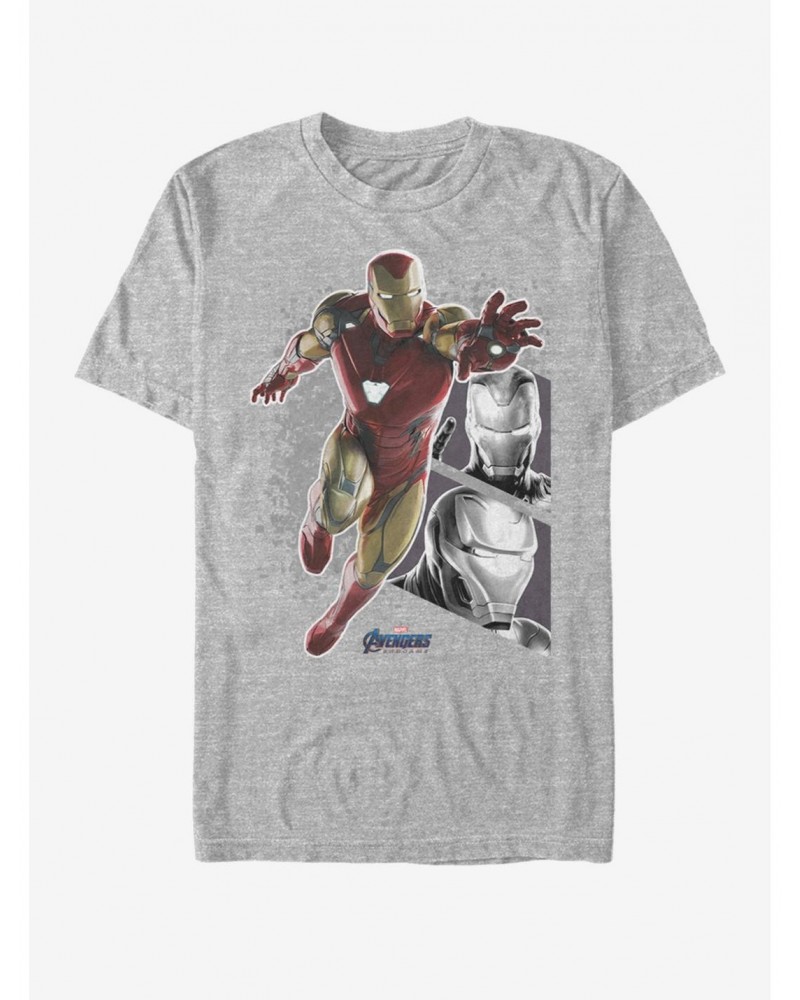 Marvel Avengers: Endgame Iron Man Panels T-Shirt $6.50 T-Shirts