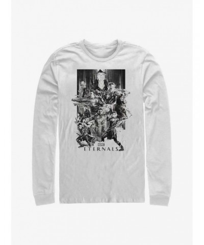 Marvel Eternals Paint Splattered Long-Sleeve T-Shirt $10.26 T-Shirts