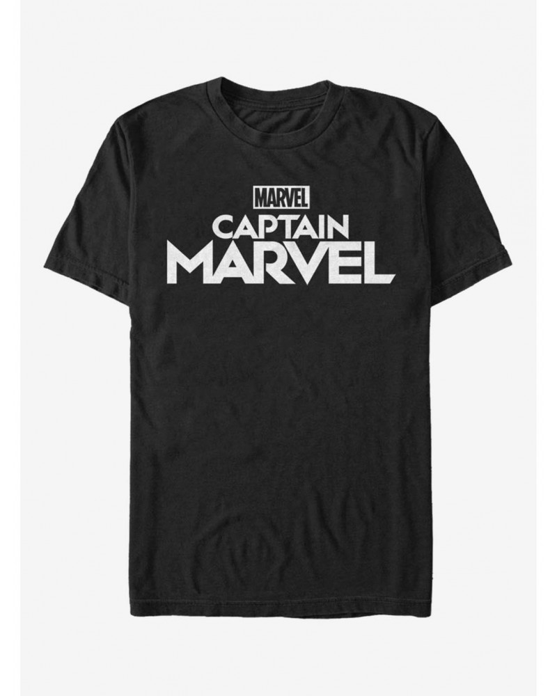 Marvel Captain Marvel Plain Captain Marvel Logo T-Shirt $6.12 T-Shirts