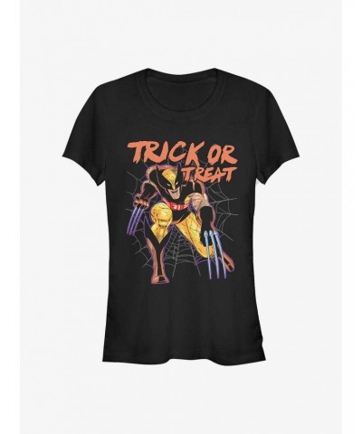 Marvel Wolverine Webs Trick Or Treat Girls T-Shirt $9.16 T-Shirts