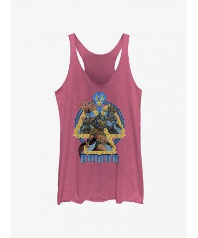 Marvel Black Panther: Wakanda Forever Sea Dwellers Namor, Namora, & Attuma Girls Tank $8.29 Tanks