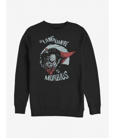 Marvel Morbius Friendly Vampire Crew Sweatshirt $9.74 Sweatshirts