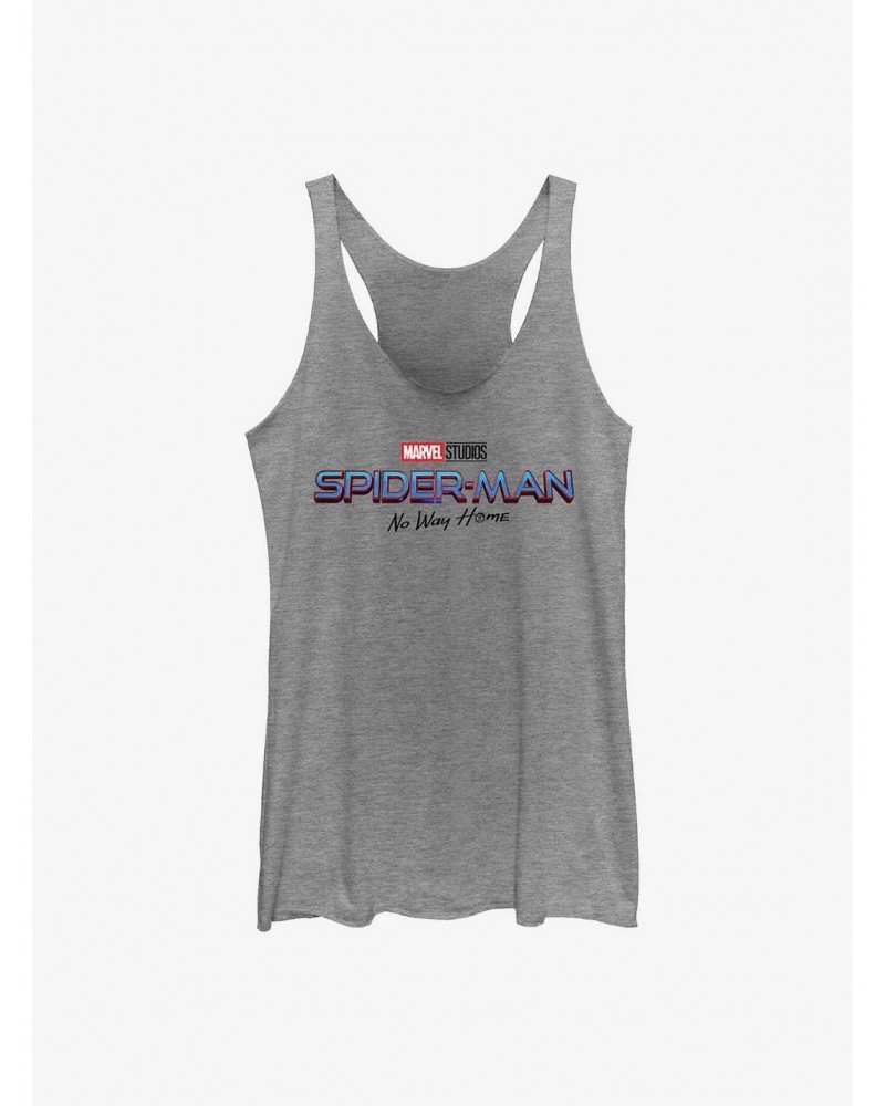 Marvel Spider-Man: No Way Home Logo Girls Tank $9.12 Tanks