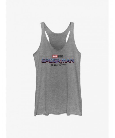 Marvel Spider-Man: No Way Home Logo Girls Tank $9.12 Tanks