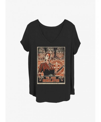 Marvel Loki Judge Renslayer Girls T-Shirt Plus Size $9.25 T-Shirts