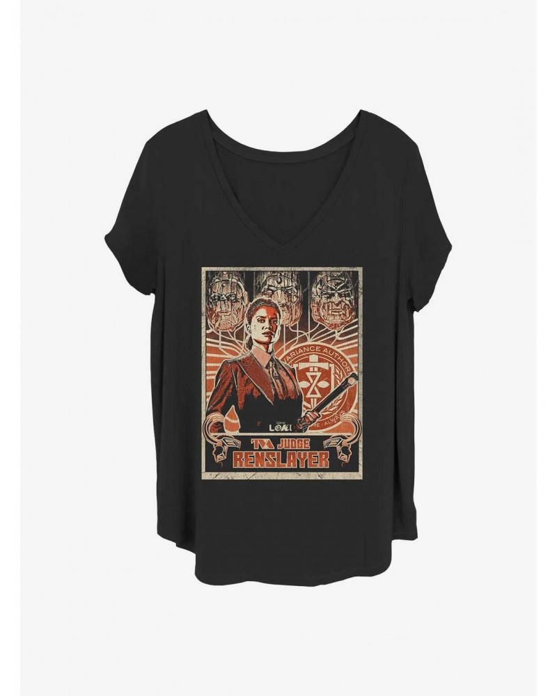 Marvel Loki Judge Renslayer Girls T-Shirt Plus Size $9.25 T-Shirts