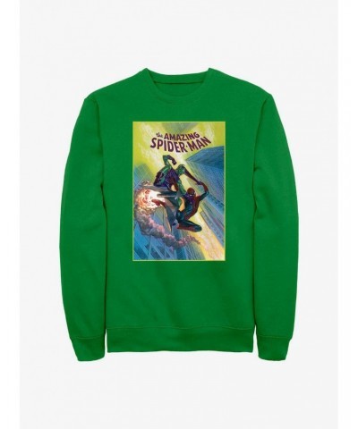 Marvel Spider-Man Green Goblin Fight Sweatshirt $12.40 Sweatshirts