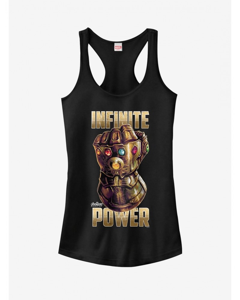 Marvel Avengers: Infinity War Gauntlet Power Girls Tanks $7.77 Tanks