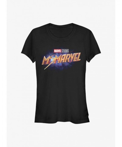 Marvel Ms. Marvel Logo Girls T-Shirt $7.77 T-Shirts