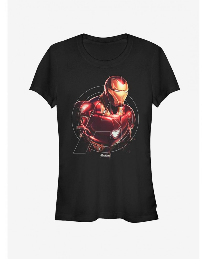 Marvel Avengers Endgame Iron Man Hero Girls T-Shirt $6.37 T-Shirts