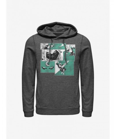 Marvel Moon Knight Panels Hoodie $16.16 Hoodies