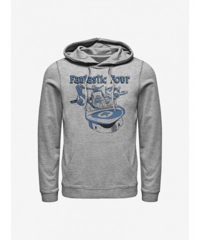 Marvel Fantastic Four Classic Four Hoodie $14.01 Hoodies