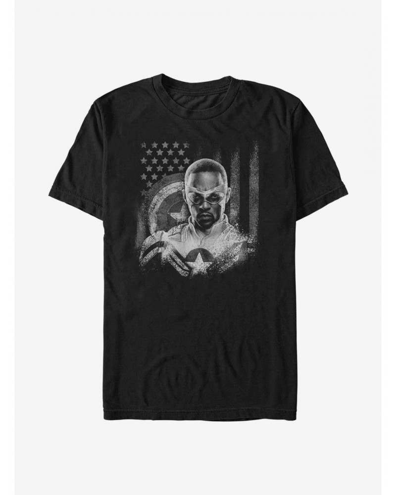 Marvel The Falcon And The Winter Soldier Captain America T-Shirt $6.12 T-Shirts