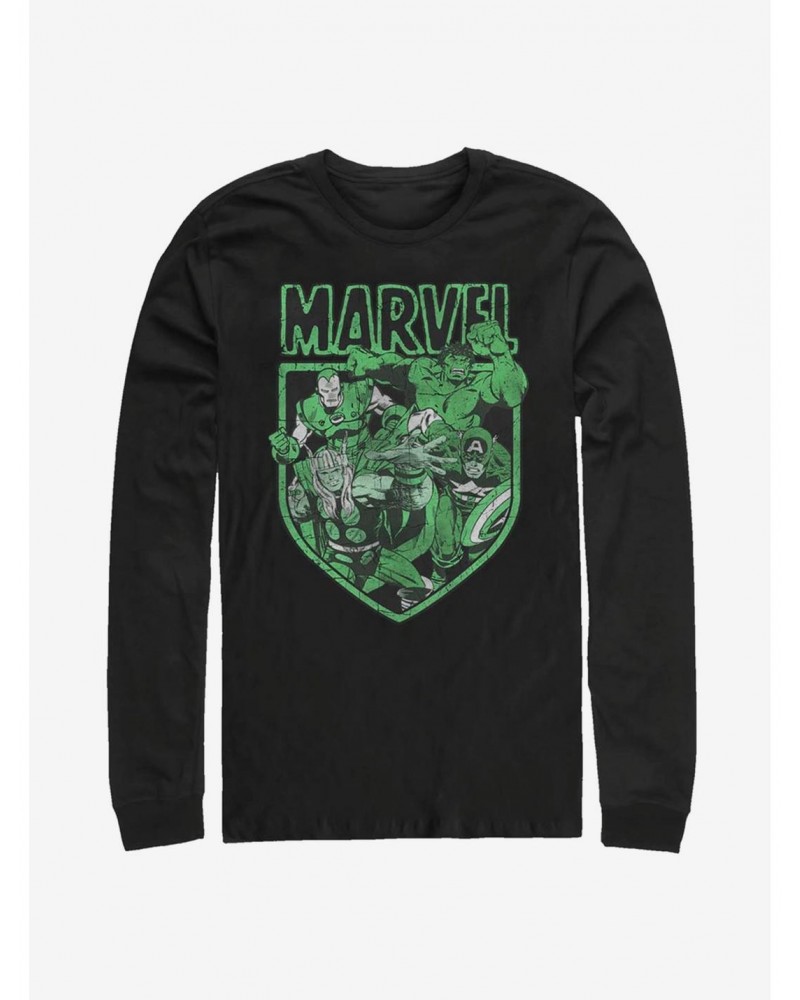 Marvel Avengers Marvel Tonal Long-Sleeve T-Shirt $7.90 T-Shirts