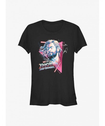 Marvel Thor: Love and Thunder Triangle God Girls T-Shirt $9.76 T-Shirts