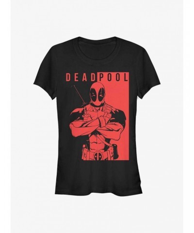 Marvel Deadpool Mercenary Girls T-Shirt $9.76 T-Shirts