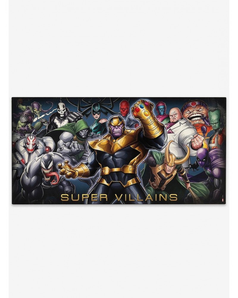 Marvel Villain Collage Wood Wall Decor $18.41 Décor