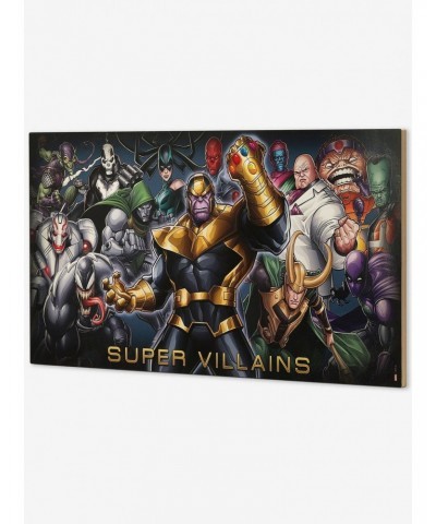 Marvel Villain Collage Wood Wall Decor $18.41 Décor