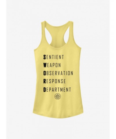 Marvel WandaVision S.W.O.R.D Acronym Girls Tank $6.97 Tanks