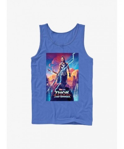 Marvel Thor: Love and Thunder Valkyrie Movie Poster Tank $6.37 Tanks