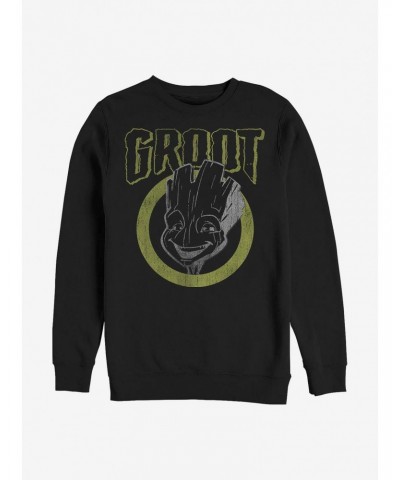 Marvel Guardians Of The Galaxy Grunge Groot Sweatshirt $9.74 Sweatshirts