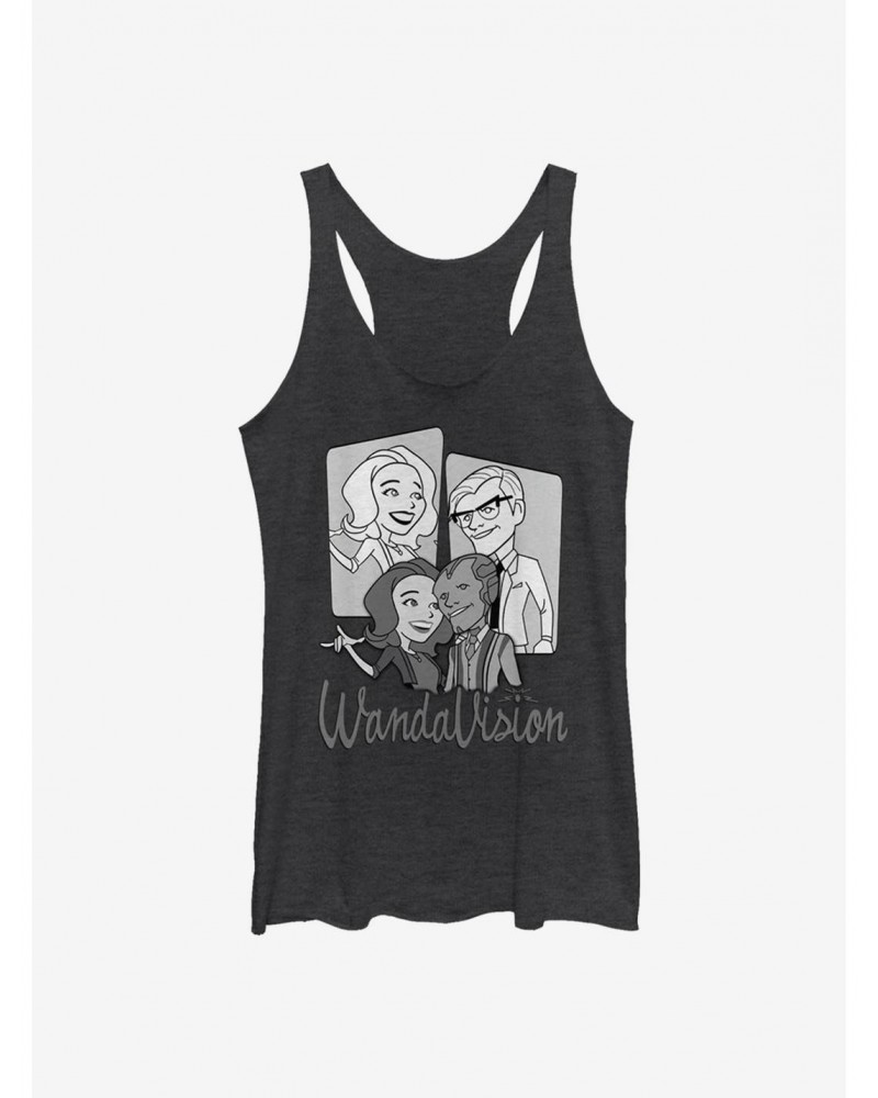 Marvel WandaVision WandaVision Character Panels Girls Tank $9.12 Tanks