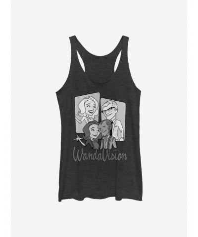 Marvel WandaVision WandaVision Character Panels Girls Tank $9.12 Tanks